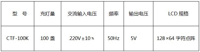 礦燈充電柜技術(shù)參數(shù)